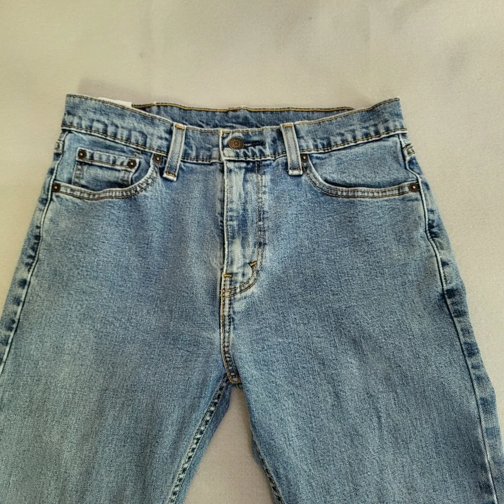 Levi's 505 Denim‎ Blue Jeans Men's 30x30 Meduim Wash Straight Leg
